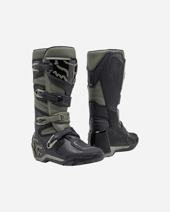 Fox Racing Comp X Stiefel - Grau/Schwarz