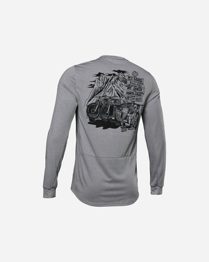 Fox Racing Ranger Drirelease Long Sleeve Jersey - Steel Grey