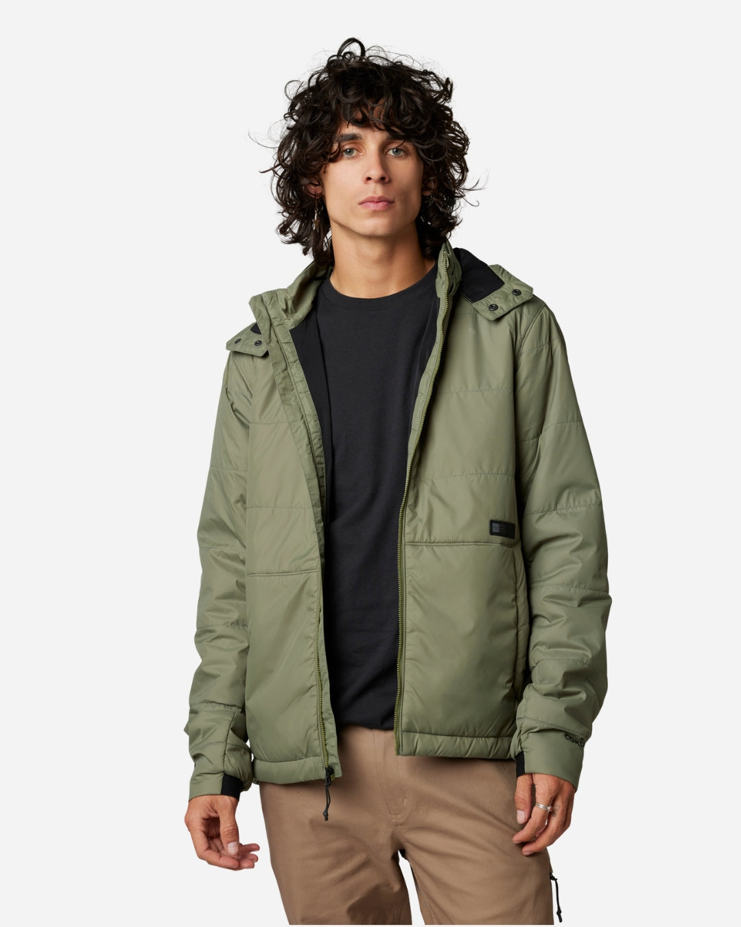 Gilet Fox Racing Artillery - Vert militaire