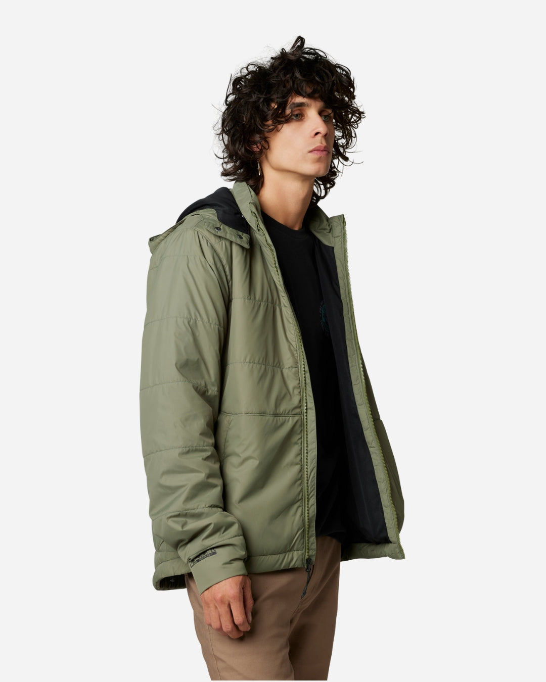 Gilet Fox Racing Artillery - Vert militaire