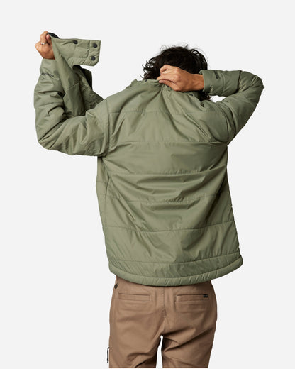 Gilet Fox Racing Artillery - Vert militaire