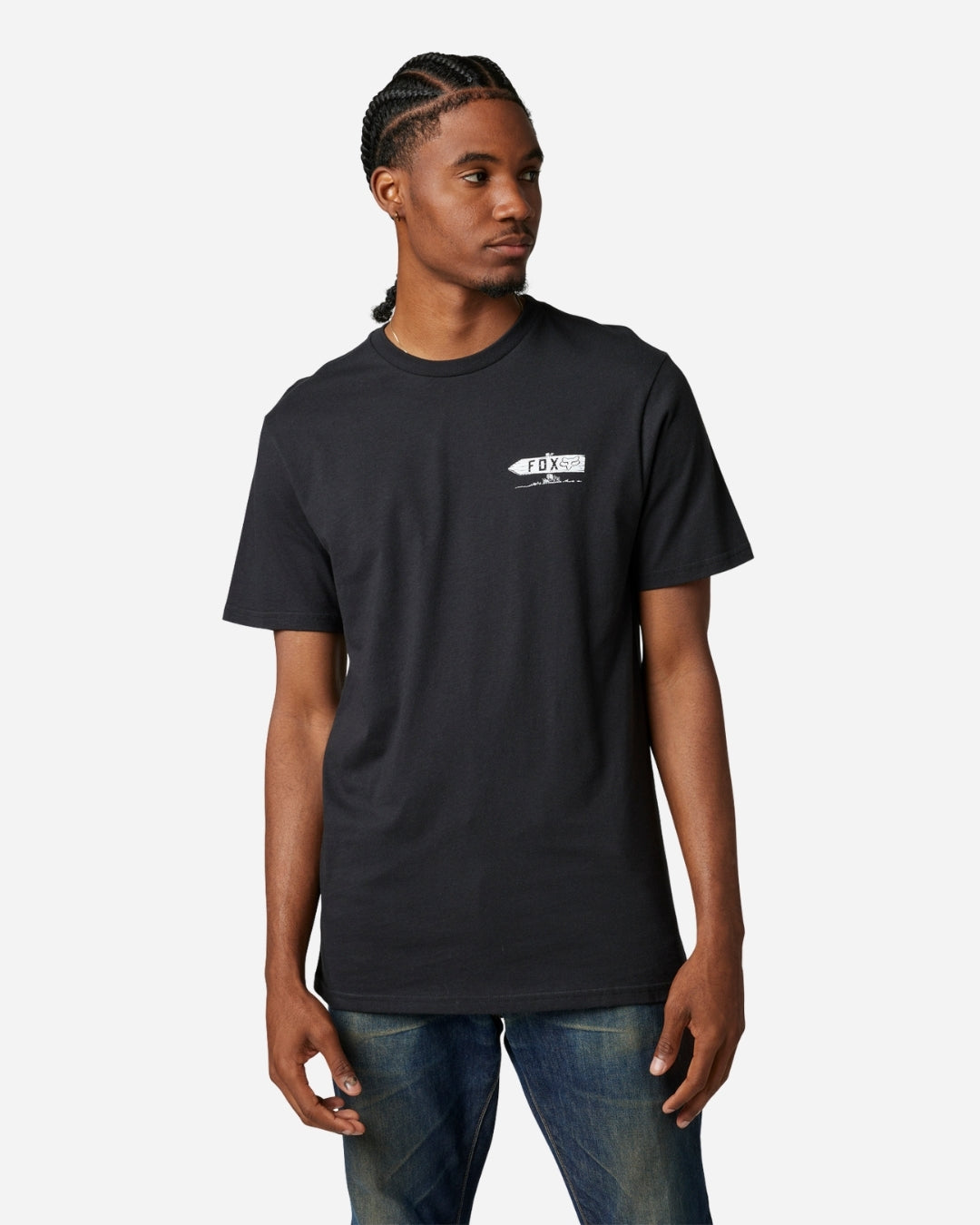 Fox Racing Net Neues Kurzarm-T-Shirt – Schwarz