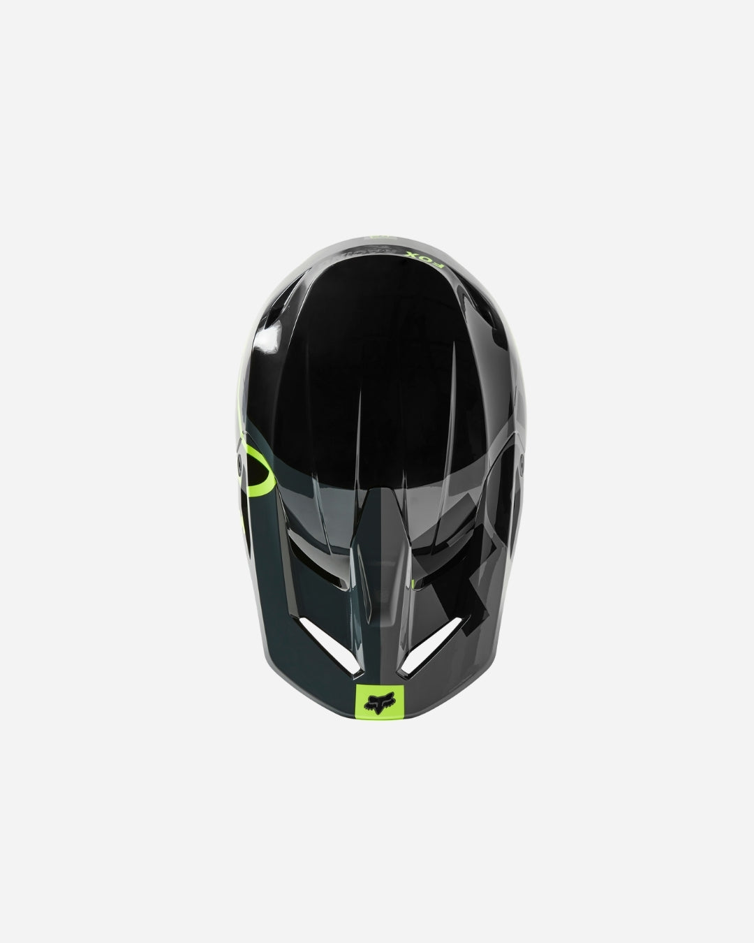 Casque enfant Fox Racing V1 Xpozr - Noir/Gris