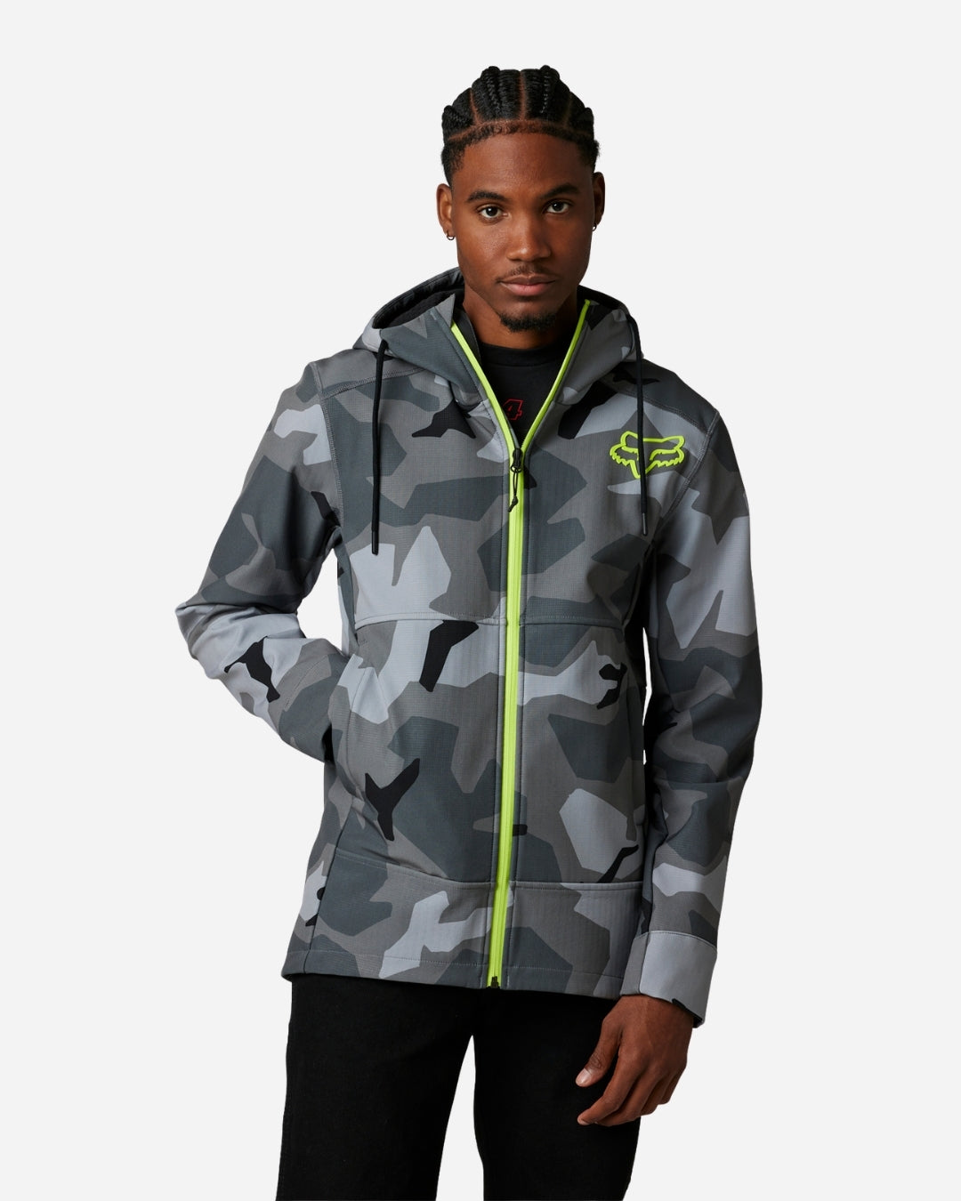 Veste Camo Fox Racing Pit - Camouflage Noir