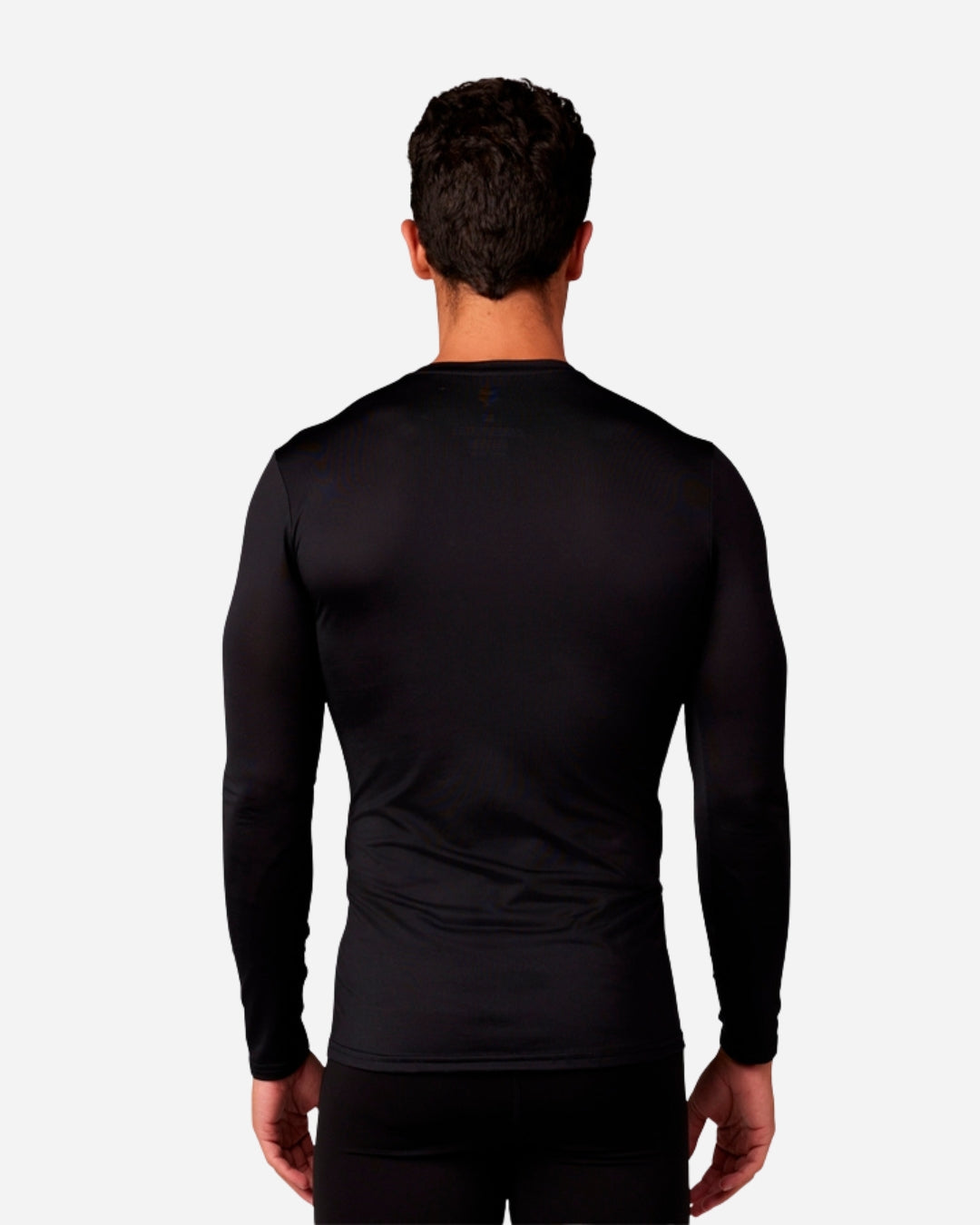 T-shirt Fox Racing Tecbase Manches Longues - Noir