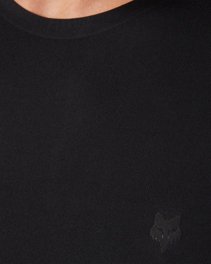 T-shirt Fox Racing Tecbase Manches Longues - Noir