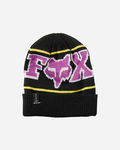 Bonnet Fox Racing Burm - Noir