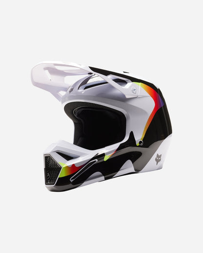 Casque Fox Racing V1 Kozmik - Noir/Blanc