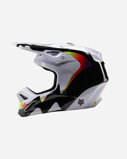 Casque Fox Racing V1 Kozmik - Noir/Blanc