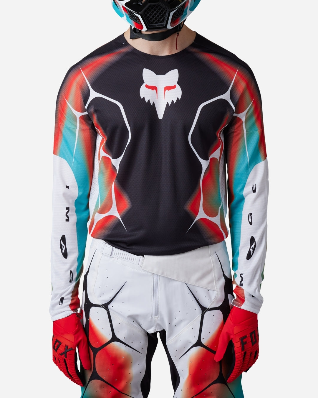 Maglia Fox Racing 360 Syz - Nero/Bianco
