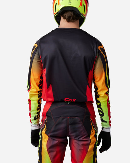 Fox Racing 180 Statk Jersey - Fluorescent Red