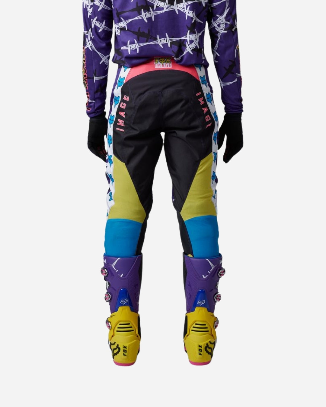 Pantaloni Fox Racing 180 Barbed Wire Special Edition - Viola