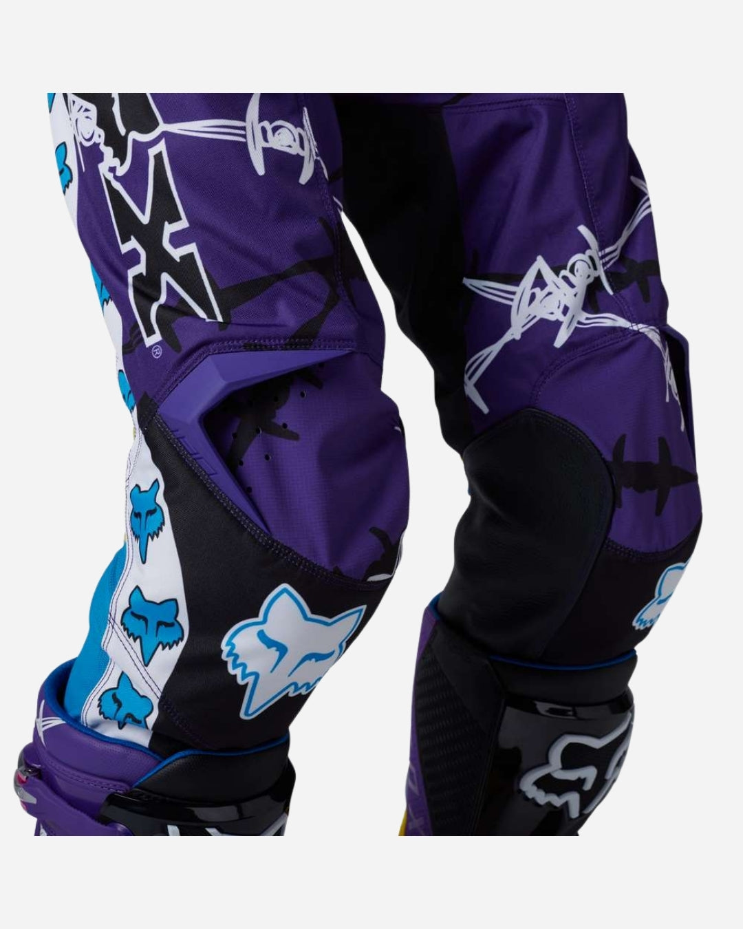 Pantaloni Fox Racing 180 Barbed Wire Special Edition - Viola