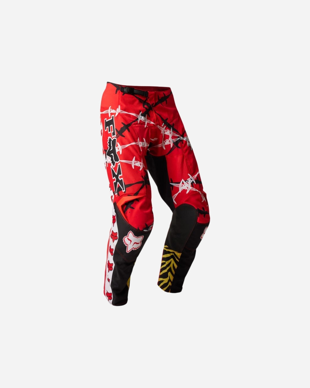 Pantalon Fox Racing 180 Barbed Wire Édition Spéciale - Rouge fluo
