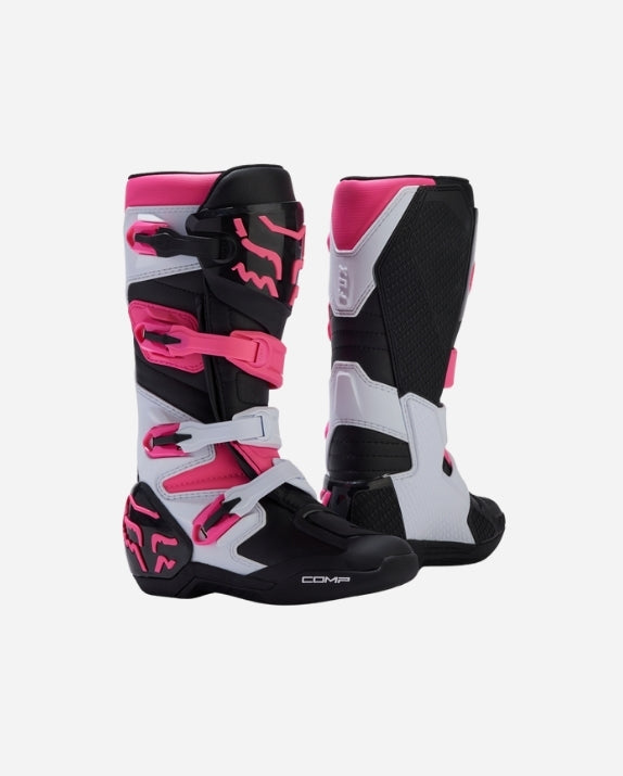 Bottes Femme Fox Racing Comp - Noir/Rose