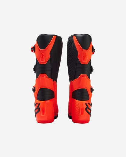 Bottes Fox Racing Comp Jeune - Orange fluo