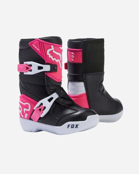 Bottes Fox Racing Comp Jeune - Noir/Rose