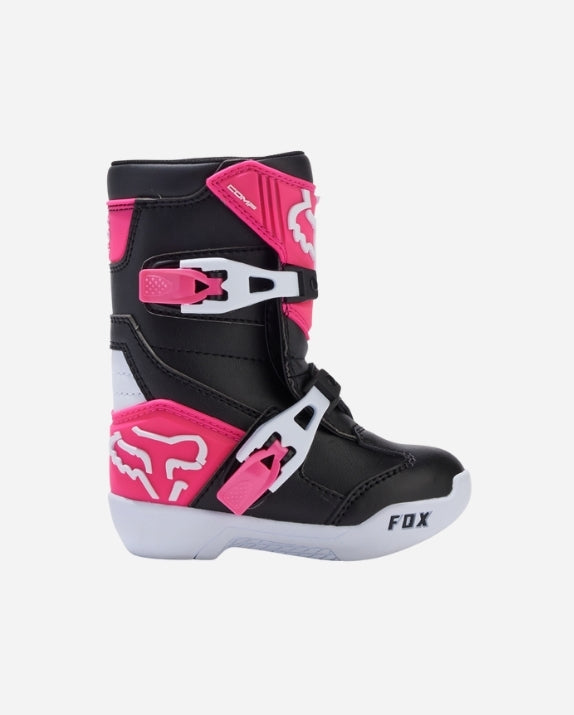 Bottes Fox Racing Comp Jeune - Noir/Rose