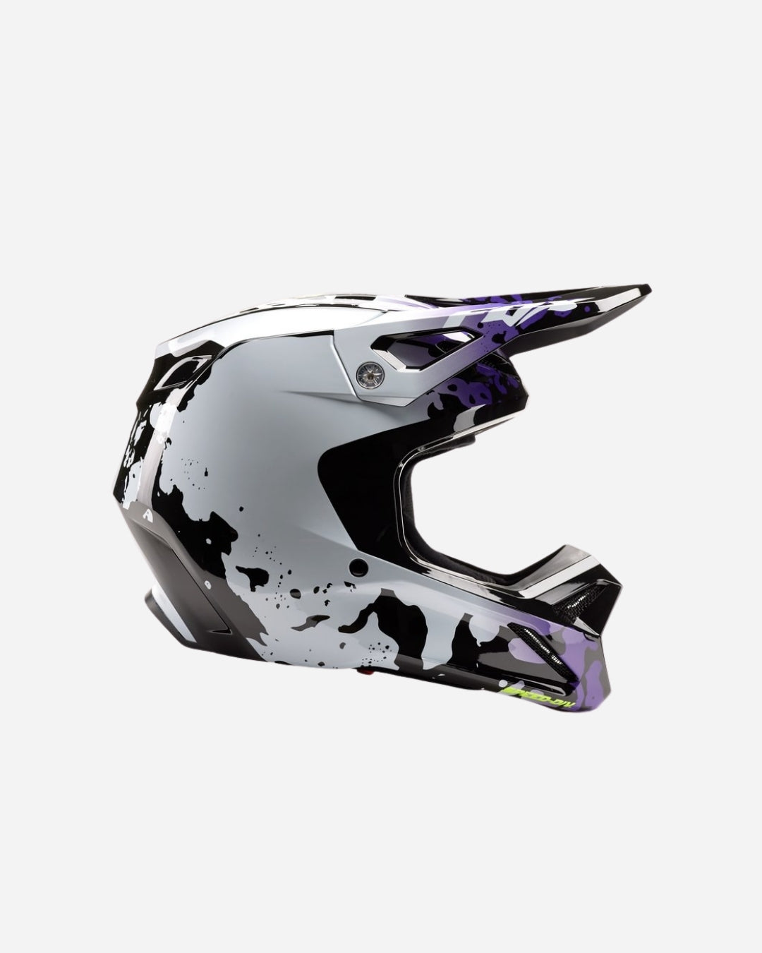 Casque enfant Fox Racing V1 Morphic - Noir/Blanc