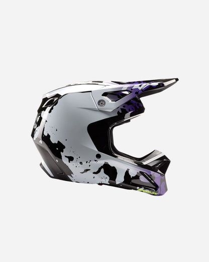 Casque enfant Fox Racing V1 Morphic - Noir/Blanc