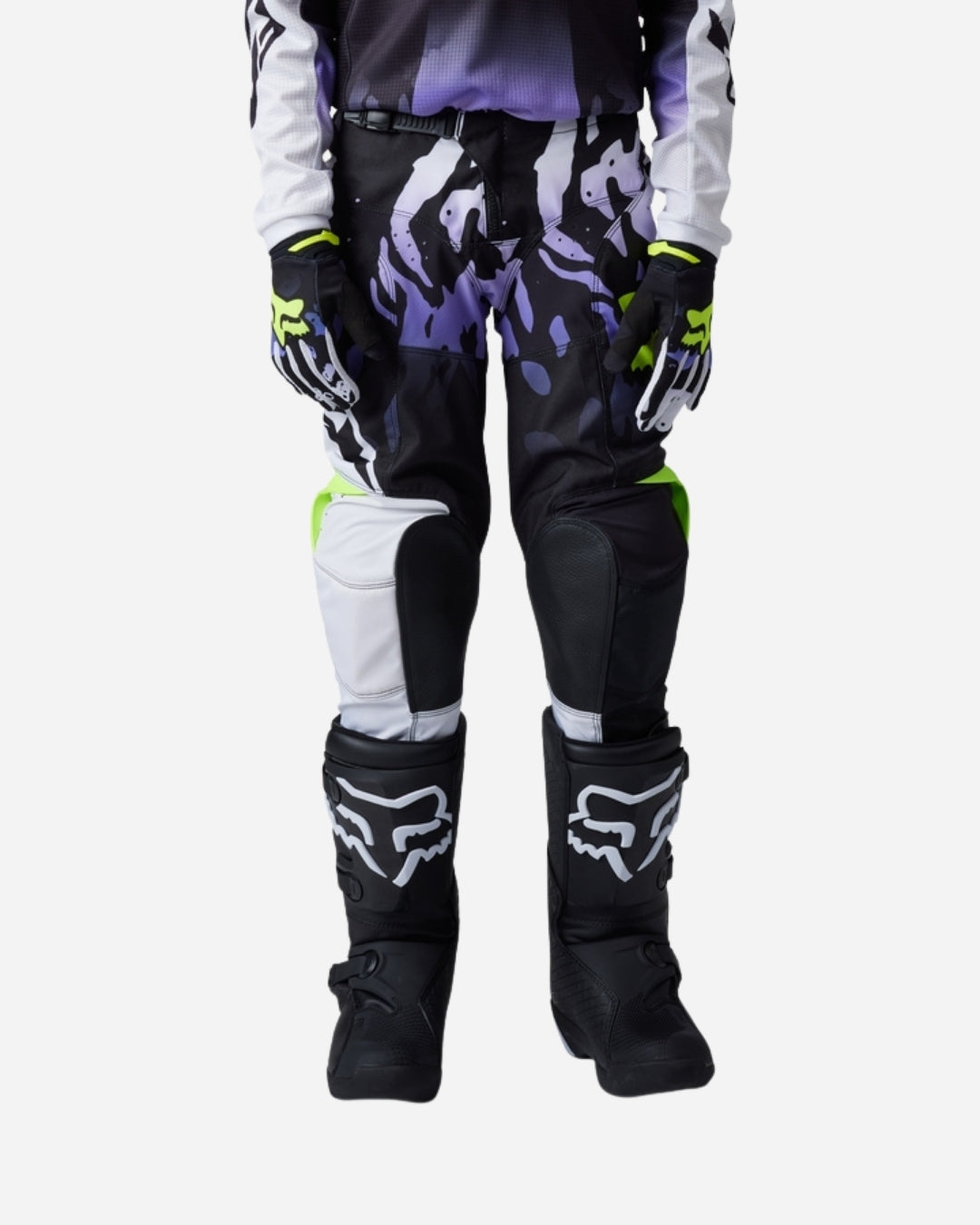 Fox Racing 180 Morphic Jugendhose – Schwarz/Weiß