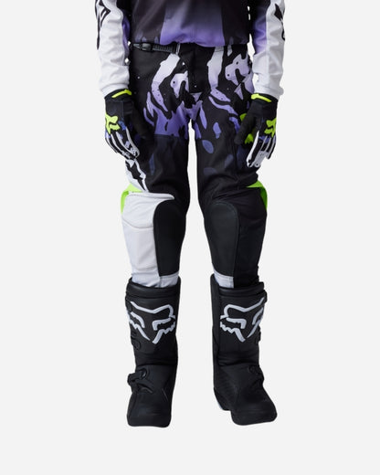 Fox Racing 180 Morphic Jugendhose – Schwarz/Weiß