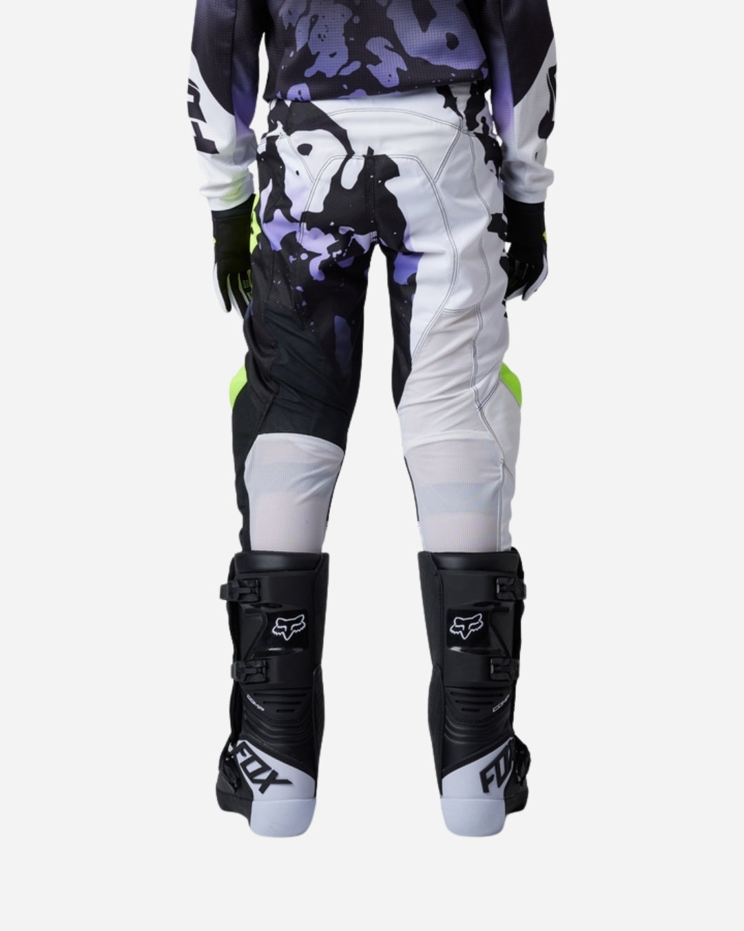 Fox Racing 180 Morphic Jugendhose – Schwarz/Weiß