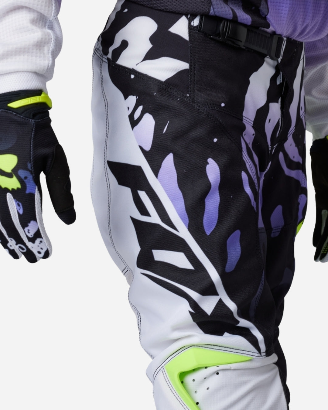 Fox Racing 180 Morphic Jugendhose – Schwarz/Weiß