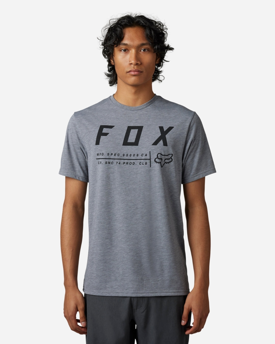 Fox Racing Non Stop short-sleeved technical T-shirt - Heather Graphite