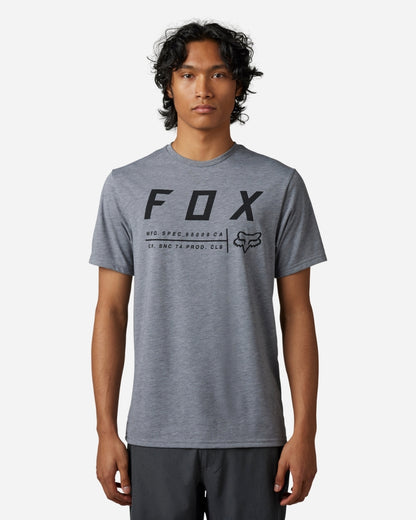 Fox Racing Non Stop short-sleeved technical T-shirt - Heather Graphite