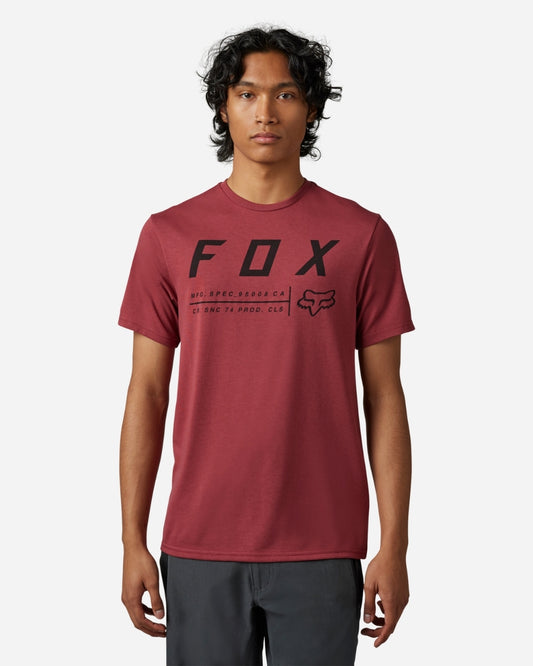 Fox Racing Non Stop short-sleeved technical T-shirt - Scarlet