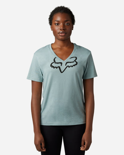 T-shirt Fox Racing Boundary manches courtes - Métal gris