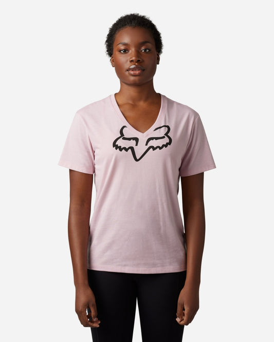 T-shirt Fox Racing Boundary manches courtes - Rosé