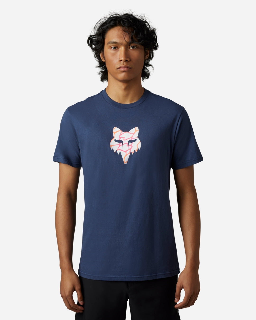 Fox Racing Ryvr Kurzarm-T-Shirt – Tiefkobalt