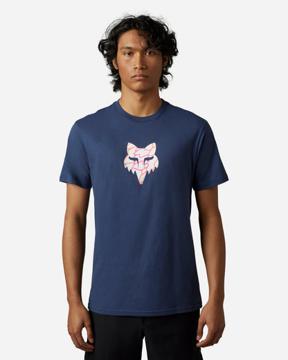 Fox Racing Ryvr Kurzarm-T-Shirt – Tiefkobalt