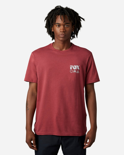 Fox Racing Rockwilder short-sleeved T-shirt - Scarlet