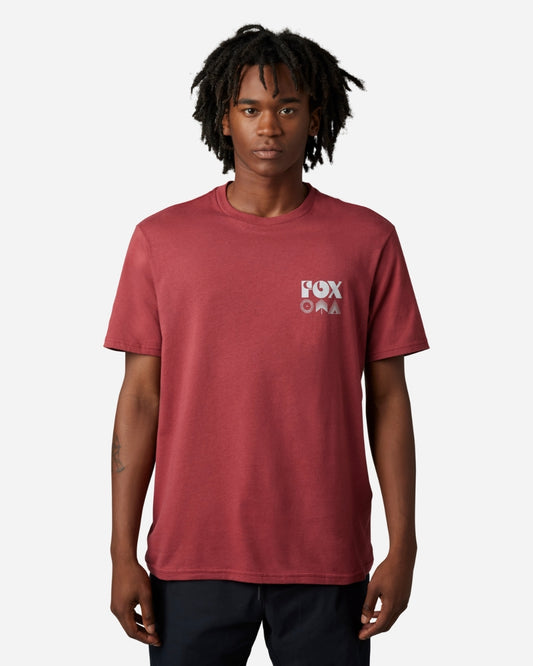 Fox Racing Rockwilder Kurzarm-T-Shirt – Scharlachrot