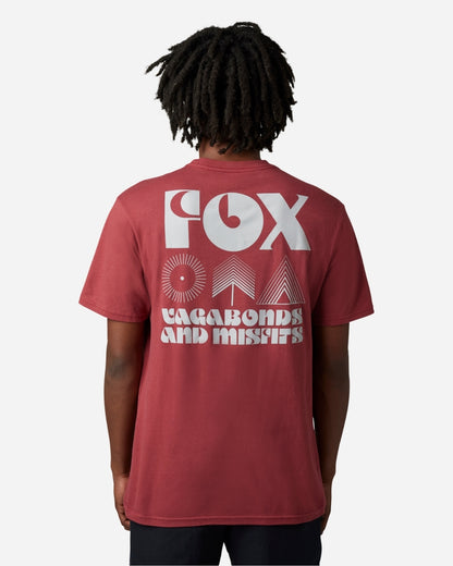 Fox Racing Rockwilder short-sleeved T-shirt - Scarlet