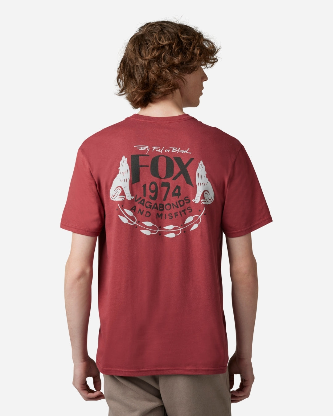 Maglietta a maniche corte Fox Racing Predominant - Scarlatto