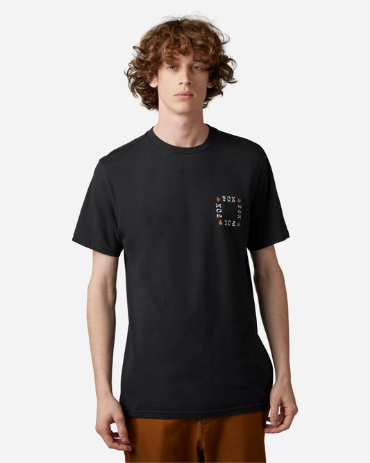 Fox Racing Hinkley Kurzarm-T-Shirt – Schwarz