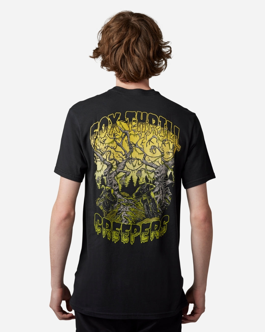 Fox Racing Thrillest Kurzarm-T-Shirt – Schwarz