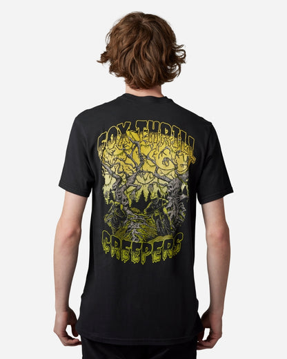 Fox Racing Thrillest Kurzarm-T-Shirt – Schwarz