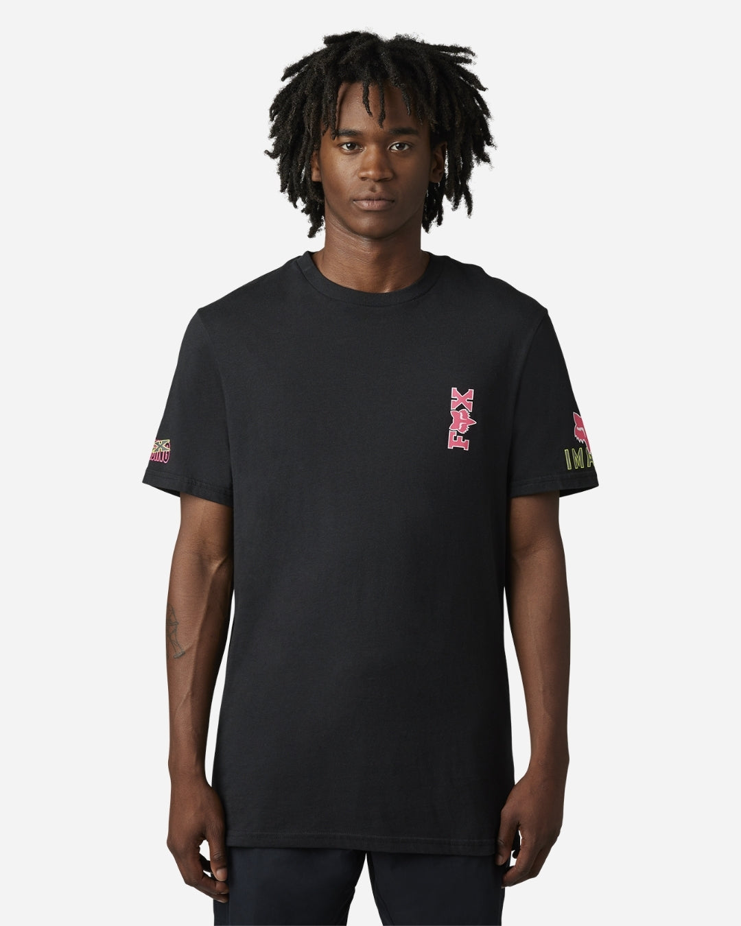 Fox Racing Barb Wire Kurzarm-T-Shirt - Schwarz