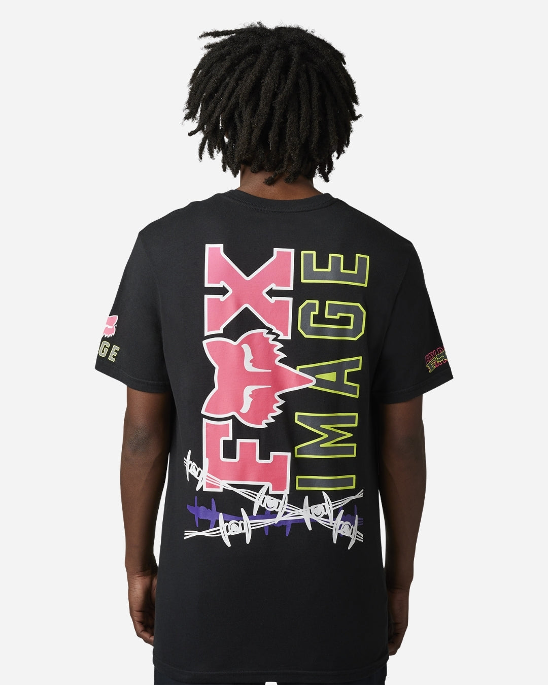 Fox Racing Barb Wire Kurzarm-T-Shirt - Schwarz