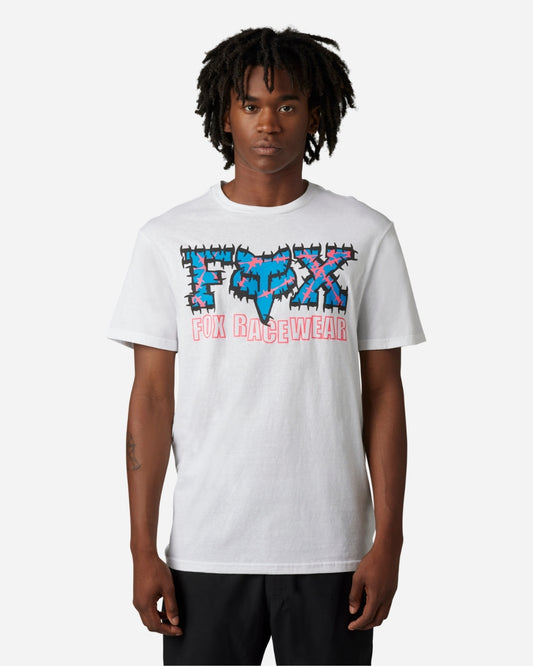 Fox Racing Barb Wire II Kurzarm-T-Shirt – Optikweiß