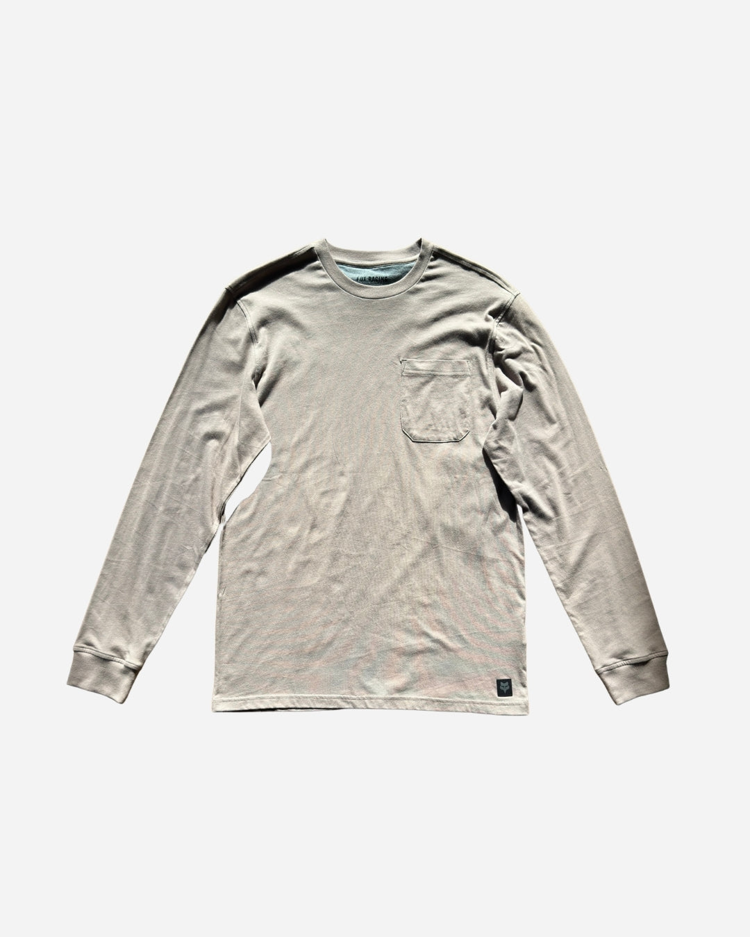 Langarm T-Shirt Fox Racing Level Up Pocket - Taupe