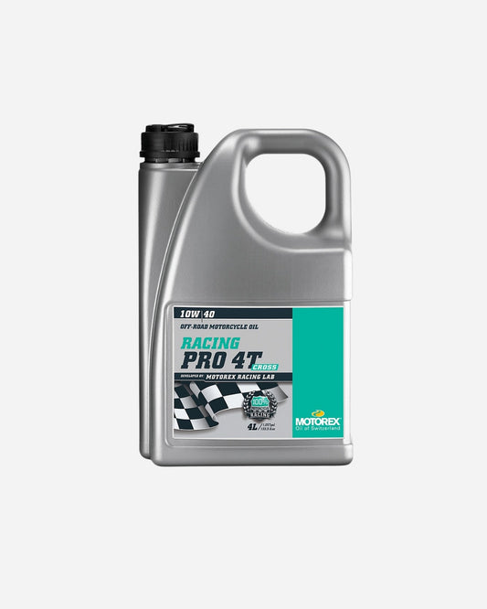 Huile Moteur Motorex Racing Pro 4T 10W40 - 4 Litres