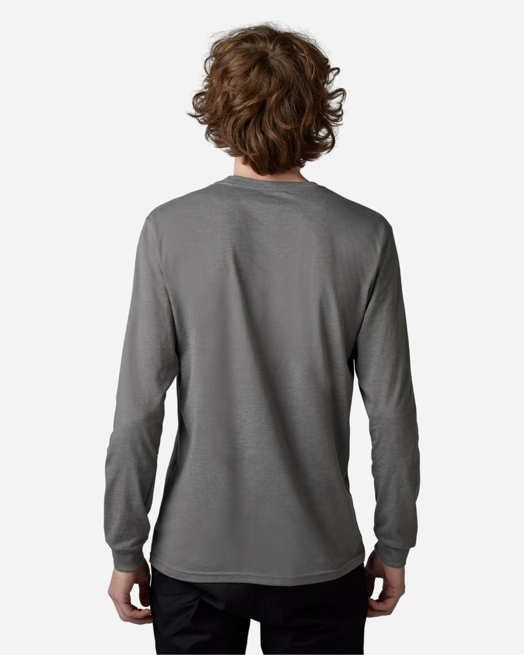 T-shirt premium Fox Racing x Kawi manches longues - Graphite chiné