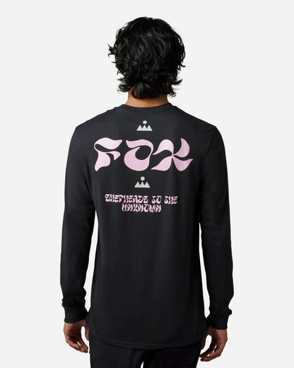 T-shirt Fox Racing Zonify manches longues - Noir