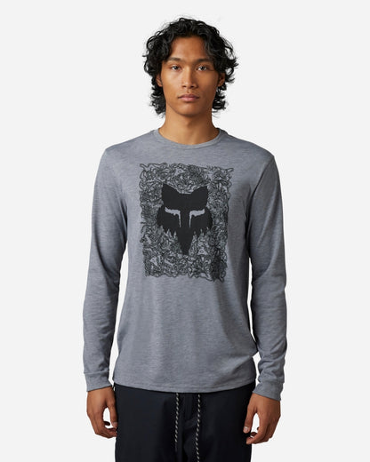 Fox Racing Auxilry long-sleeved technical T-shirt - Heather Graphite